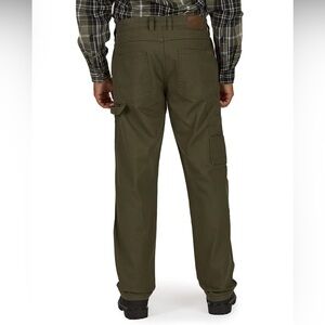 Smith’s Men's Olive Cargo Duck Canvas Carpenter Workwear Pants Size 40 NWT